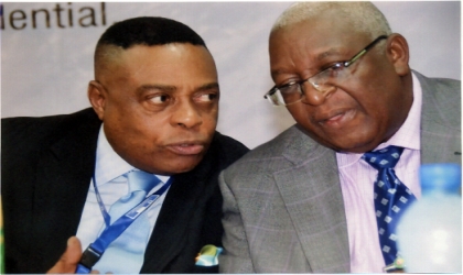 Former University of Port Harcourt (UNIPORT) Vice Chancellor, Prof Nimi Briggs (left), and Executive Secretary, Petroleum Development Trust Fund, ... - Back-Page5