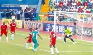 Super Eagles in one of their encounters