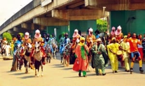 A group from Suleja in Niger State at the Rivers State street parade of CARNIRIV in Port Harcourt last Friday.