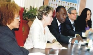 Members of the Cuban delegation to a bilateral business meeting with Nigeria in Abuja last Monday.