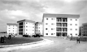 Rivers State Golf Estate under construction along Peter Odili Road, Port Harcourt.