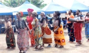 Ogba Women in a cultural dance