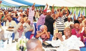 Pensioners at the Pension Transitional Arrangement Directorate Stakeholders Forum in Abuja recently.