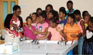 Adolescent girls, receiving counselling on the dangers of rape in Lagos. The girl child has often been a victim of vicious rape in recent times. 